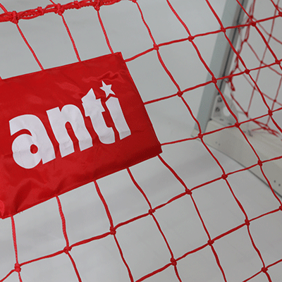 Close up of Anti Water Polo Net, Red